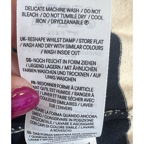 Boden Catriona Stripe Sweater Women’s XL Cotton Blend Navy Coastal Boat Sea - Picture 9 of 10